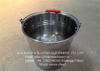 Stainless Steel Milk Bucket For Liquid Transporting , Steel Milk Pail